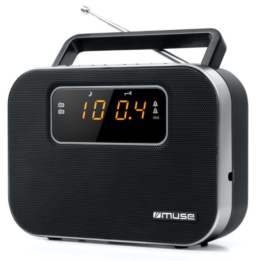 Muse - M-172BT Radio réveil PLL avec bluetooth - Radio réveil - Petit audio