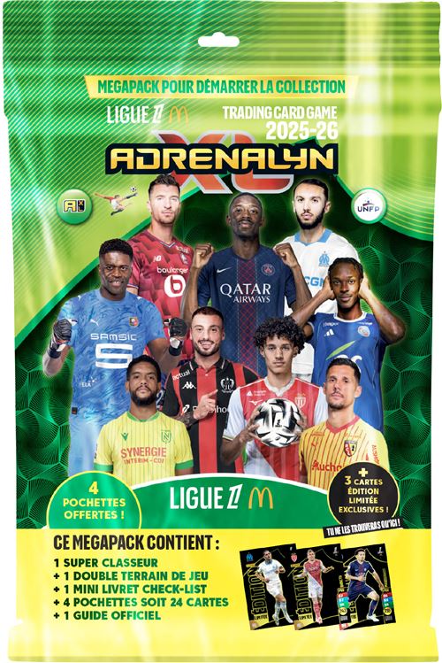 Boite de Cartes à collectionner Panini Adrenalyn L1 McDonald’s 2025-26 Starter pack