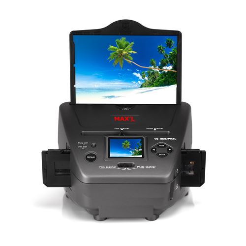 Max'L Scanner Portable 4 En 1 Max'L Noir