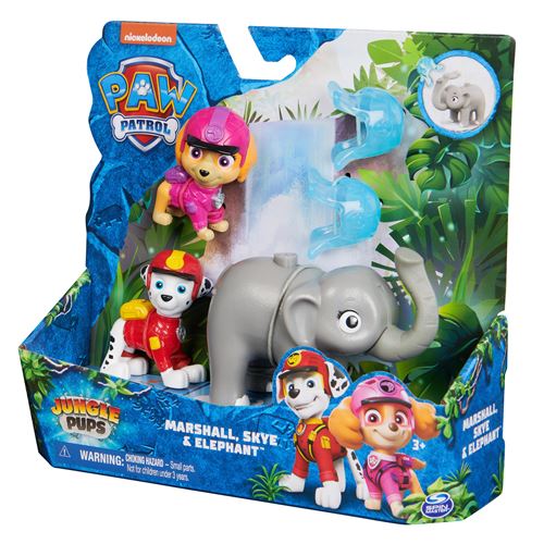 Coffret Cadeau 8 Figurines Jungle Pups La Pat Patrouille (à partir de 3