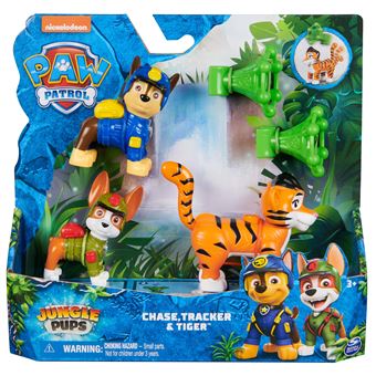 Pack de 3 Figurines Paw Patrol Pat’Patrouille Jungle Pups Modèle aléatoire - 1