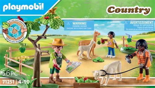 Playmobil Country 71251 Randonneurs Et Alpagas