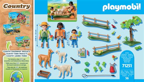 70512 - Playmobil Country - Randonneurs et animaux