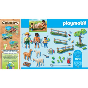 Playmobil Country 71251 Randonneurs et alpagas