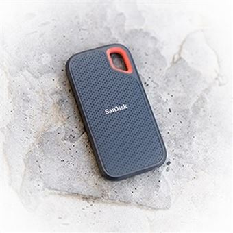 Disque dur Sandisk SSD Extreme Portable 2To 3.2 Gen 2 1050MB/s Noir