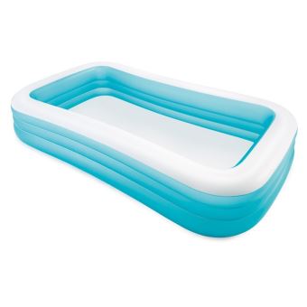 Piscine gonflable rectangulaire Family - L. 305 x H. 56 cm - Bleu