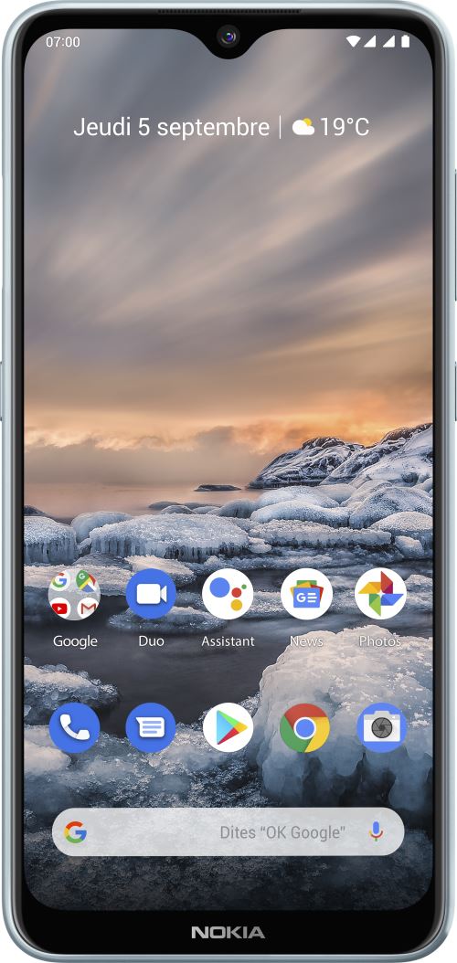 Smartphone Nokia 7.2 Double SIM 128 Go Ice
