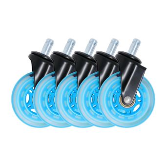 Roues pour sièges gaming Oraxeat RC750 Bleu