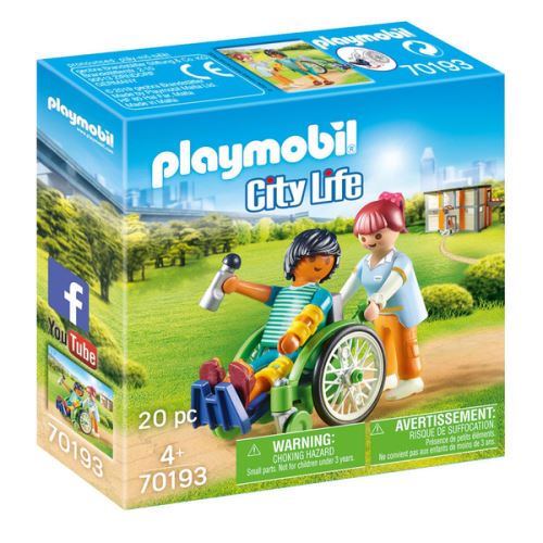 PATIENT IN ROLSTOEL/PATIENT EN FAUTEUIL ROULANT