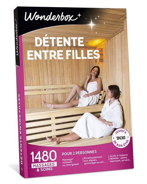 Coffret cadeau Wonderbox Détente entre Filles