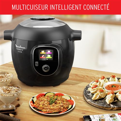 Moulinex Cookeo+ Connect Multicuiseur Intelligent 6L - Balance & Moule Inclus | 200 Recettes