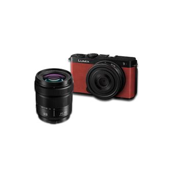 Pack Appareil photo hybride Panasonic Lumix S9 Rouge + 20-60mm + 26mm