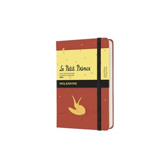 Agenda journalier Moleskine Format de poche Edition limitée 2022 Petit prince Renard