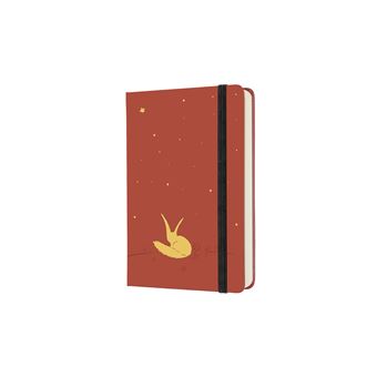 Agenda journalier Moleskine Format de poche Edition limitée 2022 Petit prince Renard