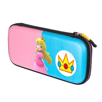 Etui de transport Pdp Slim Deluxe Princesse royale Peach pour Nintendo Switch Rose et blue