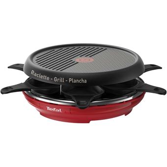 Raclette grill et plancha Tefal Colormania 850 W Rouge - 1