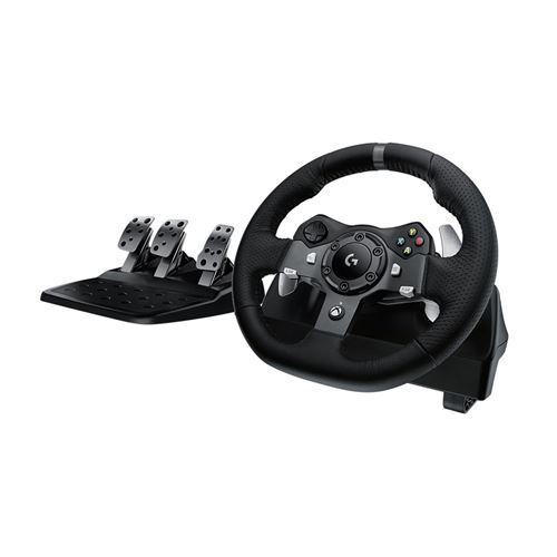 Pack Volant et Pédales Logitech G920 Driving Force pour PC et Xbox One