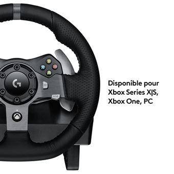Pack Volant et Pédales Logitech G920 Driving Force pour PC et Xbox
