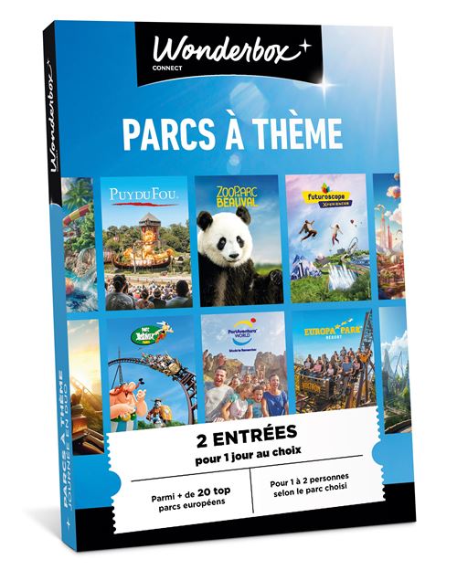 Coffret cadeau Ticknbox Multi Parcs
