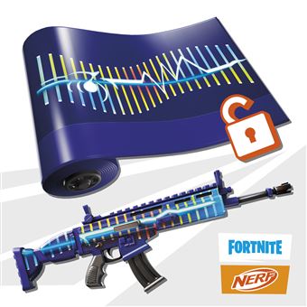 Jeu de plein air Nerf Fortnite Blue Shock