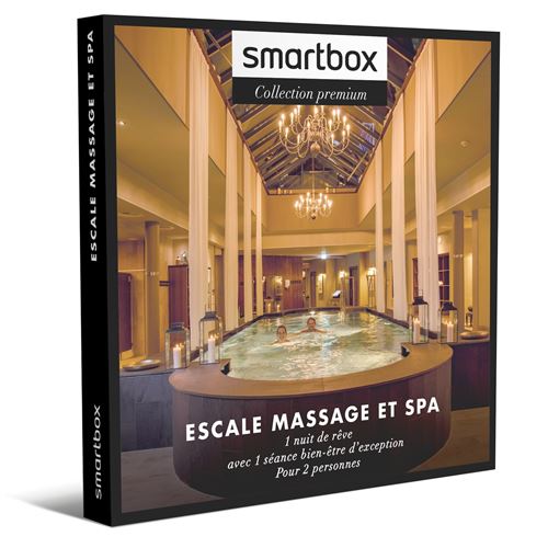 Coffret cadeau SmartBox Escale massage et spa