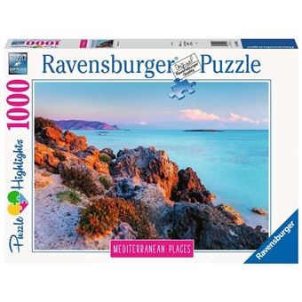 Puzzle 1000 pièces Ravensburger La Grèce Méditerranéenne