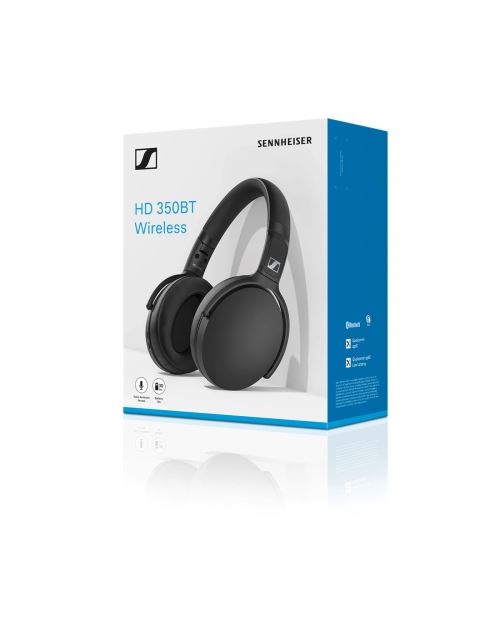 Casque sans fil Sennheiser HD 350BT Noir - Casque audio - Achat \u0026 prix |  fnac