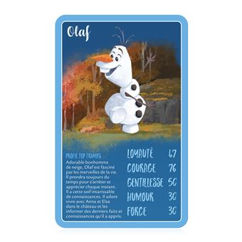 Jeu de cartes Top Trumps La Reine des Neiges 2
