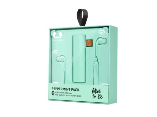 FRESH 'N REBEL GIFT PACK II- PWB 3000MAH+VIBE BT PEPPERMINT