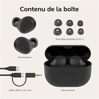Jabra Elite 8 Active Gen 2 In-Ear Bluetooth-Kopfhörer Schwarz - In