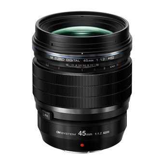Objectif à Focale fixe Om System M.Zuiko Digital ED 45 mm f1.2 Pro Noir