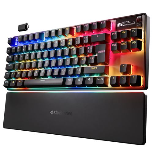 Clavier gaming Azerty SteelSeries Apex Pro TKL WL Gen 3 Bluetooth Noir