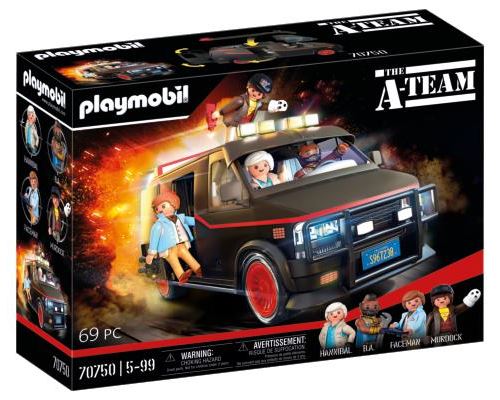 Playmobil Movie Cars 70750 Le Fourgon de l'Agence Tous Risques