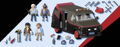 PLAYMOBIL 70750 L Fourgon d l'Agnc tous risqus - A-Tam