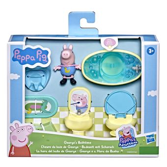 Figurine Peppa Pig L’heure du bain de George