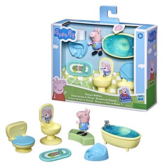 Figurine Peppa Pig L’heure du bain de George