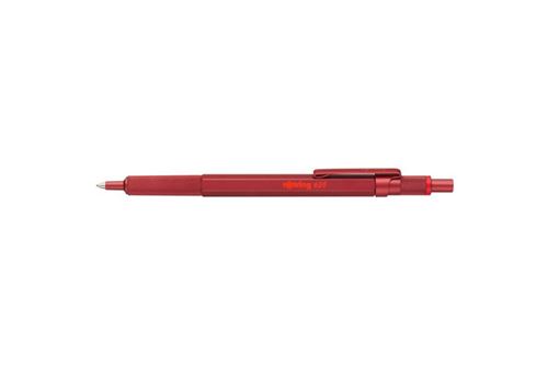 Rotring Bleu Stylo À Bille 600 Recharge Noire Pointe Moyenne