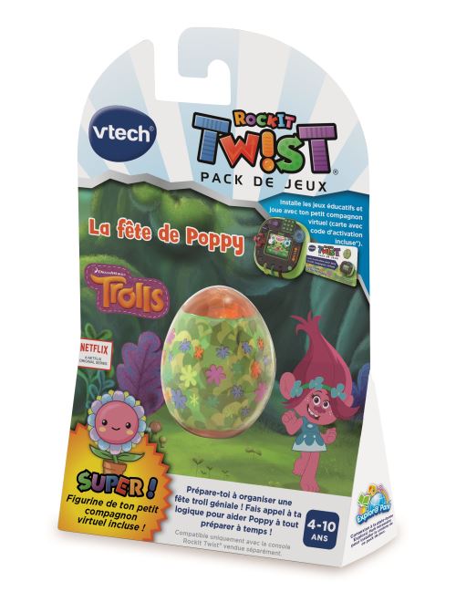 Jeu Éducatif Vtech Rockit Twist Trolls La Fête De Poppy