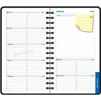 Agenda scolaire semainier Exacompta 2023 2024 16W Lady