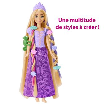 Poupée Disney Princesses Raiponce Chevelure Conte de fées