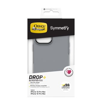 Coque renforcée pour iPhone 13 Pro Max OtterBox Symmetry Series Gris