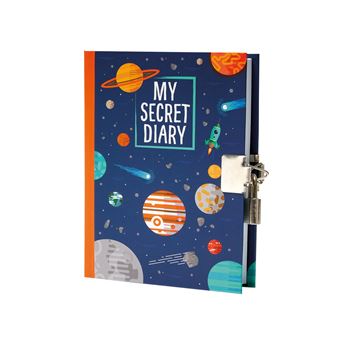 Journal intime avec cadenas Legami My Secret Diary Planets