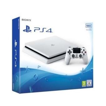 Console Sony PS4 Slim 500 Go Blanc
