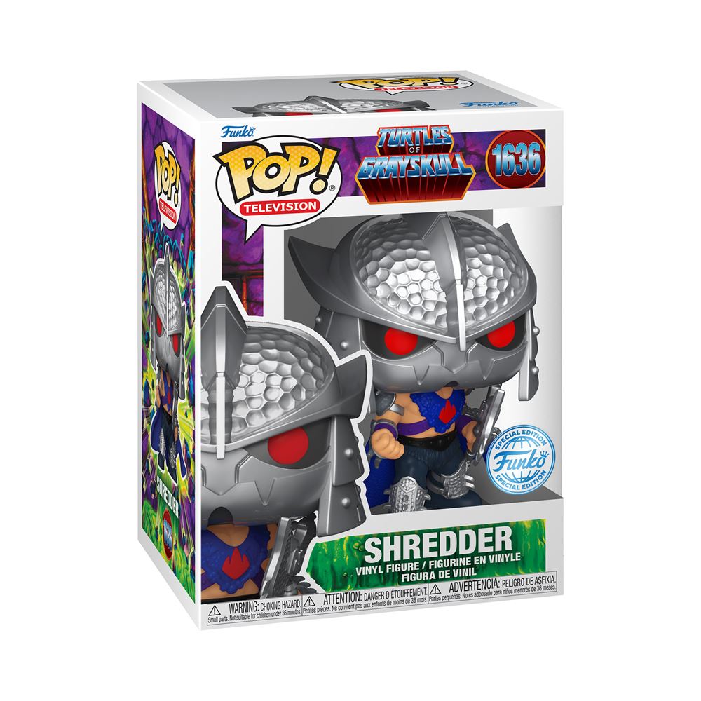 Funko Pop TMNT Shredder 02 Digital Legendary - Figurine Vinyl 2021 Neuve