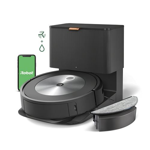 iRobot Robot aspirateur et laveur 2-en-1 Roomba Combo j5+