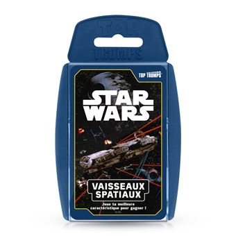 Jeu de cartes Top Trumps Star Wars Vaisseaux Spatiaux