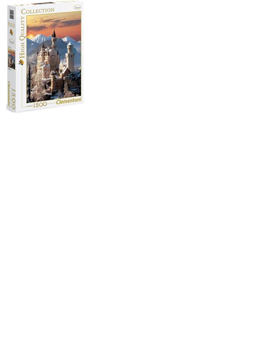 Puzzle Clementoni - Château de Neuschwanstein, Allemagne, 1500 pièces