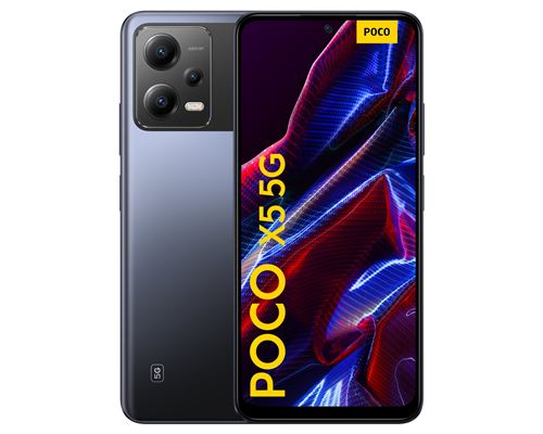 Smartphone Xiaomi Poco X5 Double nano SIM 5G 6.67 128 Go Noir