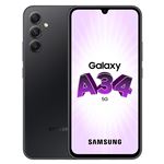 Smartphone Samsung Galaxy A34 6,6" 5G Nano SIM 128 Go Noir