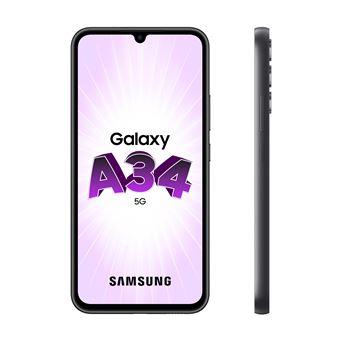 Smartphone Samsung Galaxy A34 6,6" 5G Nano SIM 128 Go Noir